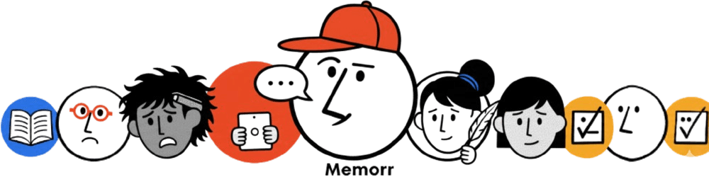Memorr users - entrepreneurs, students, marketers