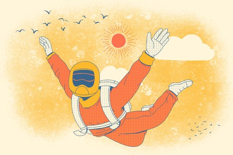 Skydiving - An Empty Mind Skydiving - An Empty Mind