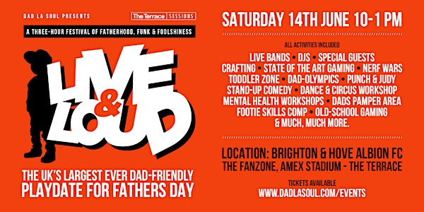 Dad La Soul Presents: The Terrace Sessions – Live & Loud Dad La Soul Presents: The Terrace Sessions – Live & Loud