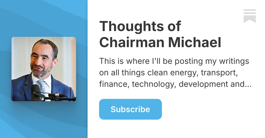 Thoughts of Chairman Michael | Substack