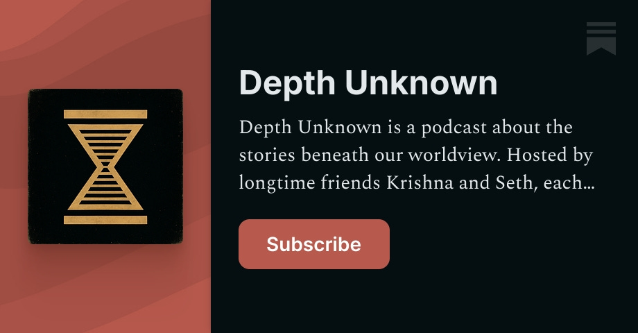 Depth Unknown | Krishna Parashar | Substack