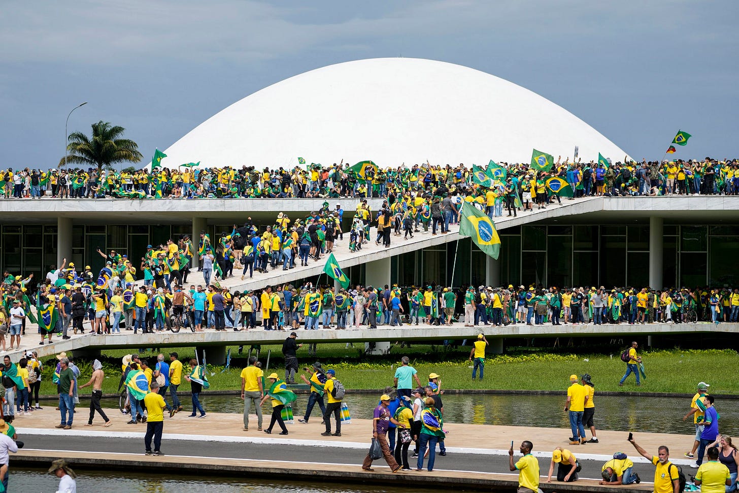 Photos: Riot in the heart of Brazil's government
