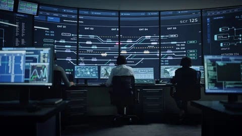 A team analyzing a chart