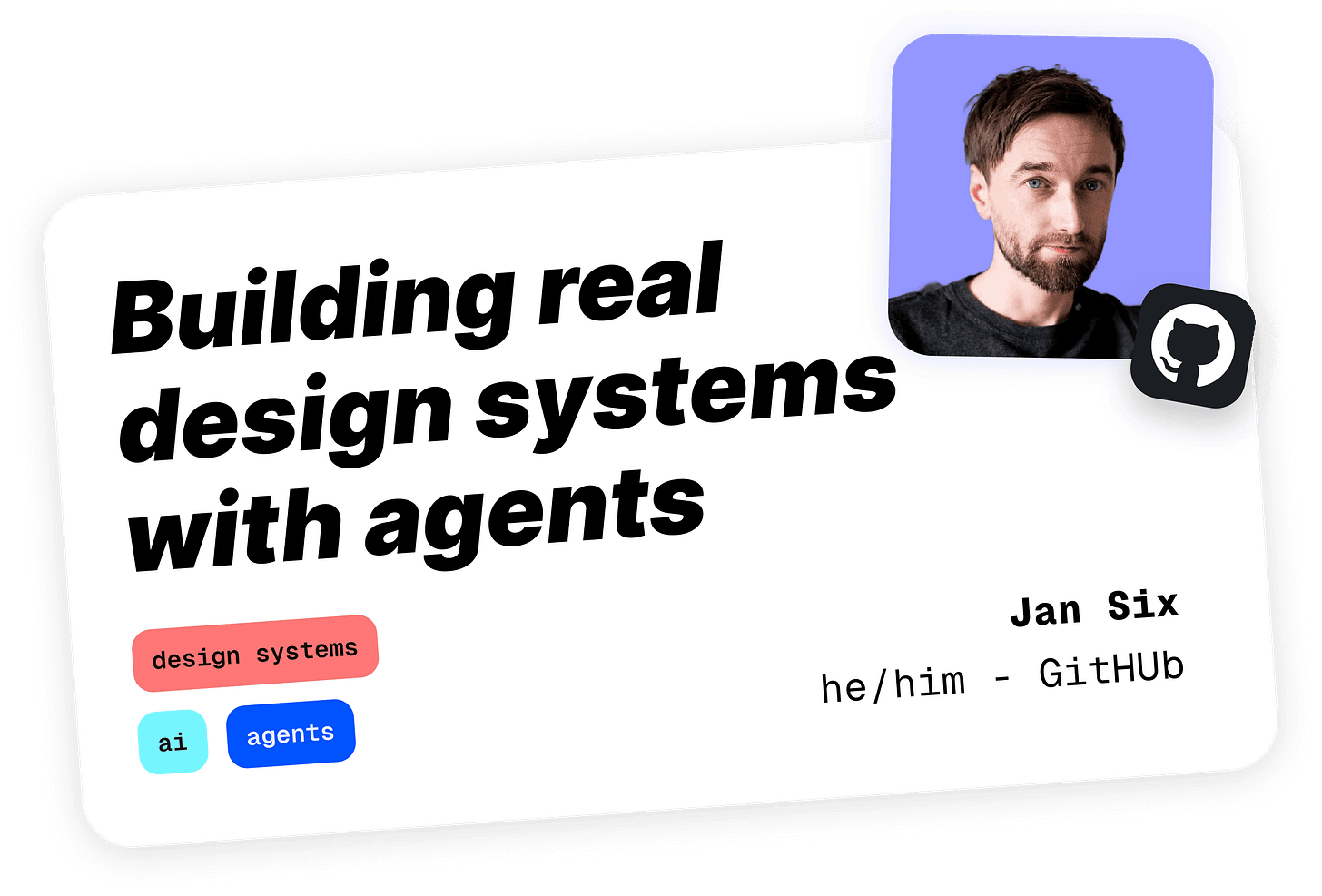 Jan Six speaker at Into Design Systems AI Conference