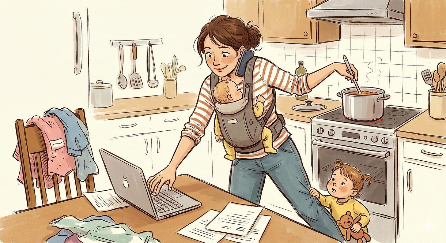 Workbench Mom Your Job Is Not Hurting Your Children: Debunking the Working Mom Myth