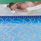 David Hockney painted the naked body into the daylight