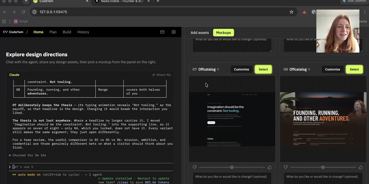 Rebuilding a Personal Website with AI