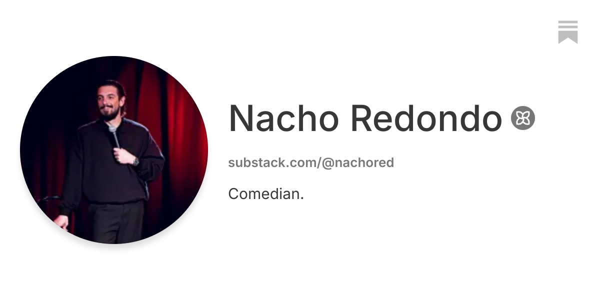 Nacho Redondo | Substack
