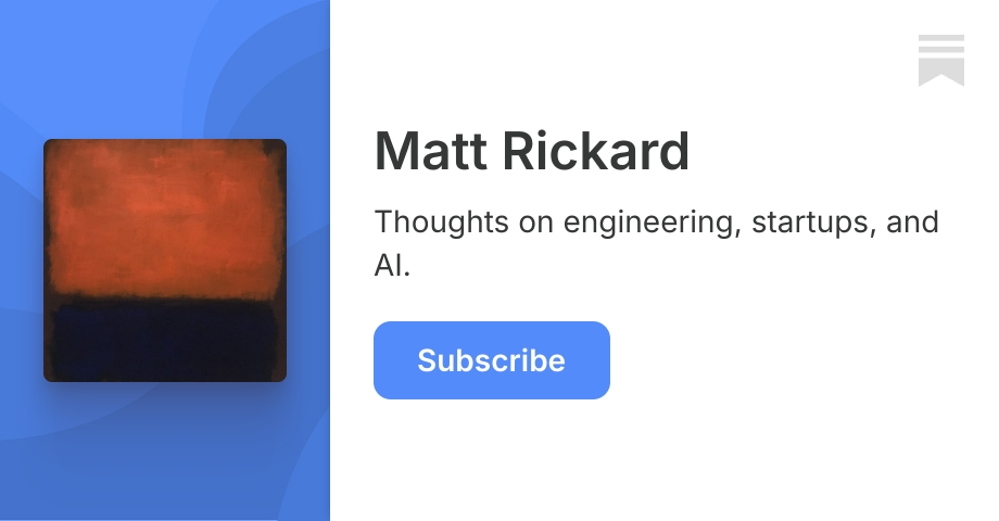 Matt Labash Substack Matt Rickard | Substack