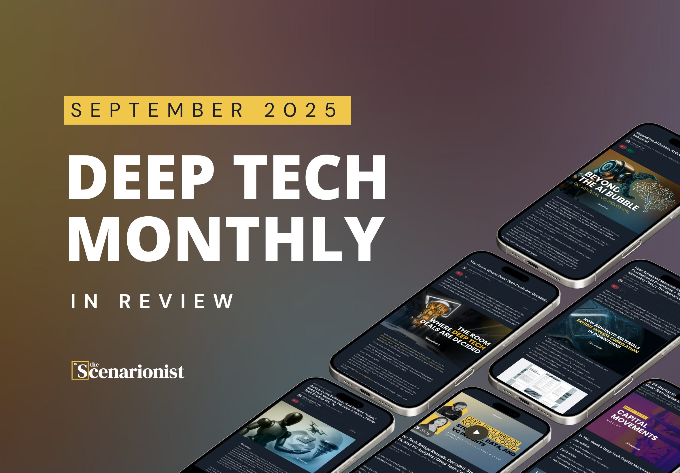This Month in Deep Tech Startups 