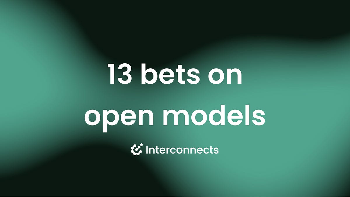 My bets on open models, mid-2026