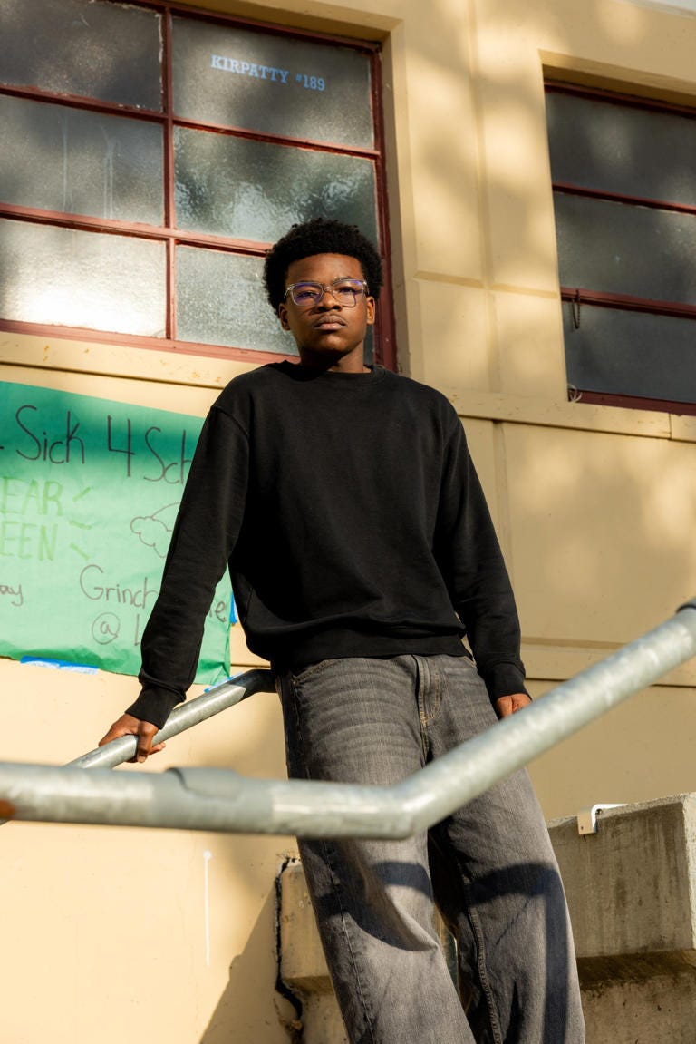 Will Trimua, a Liberty High senior, said many of his fellow students see weed as ‘natural.’
