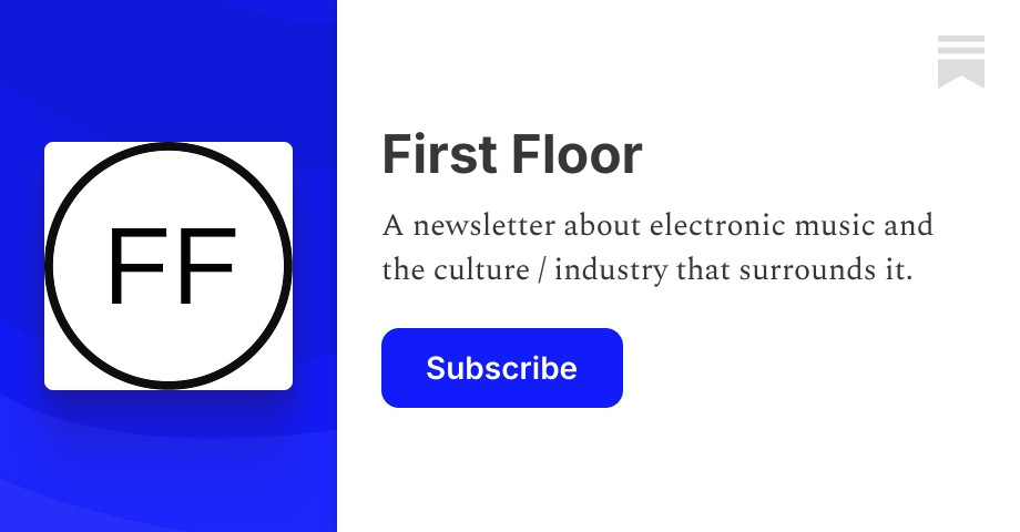 First Floor | Shawn Reynaldo | Substack