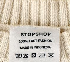 Stopshop is a project which examines fast fashion consumption and questions how much we value our clothes. Thi… | Fast fashion, Positive fashion, Fashion revolution Stopshop is a project which examines fast fashion consumption and questions how much we value our clothes. Thi… | Fast fashion, Positive fashion, Fashion revolution