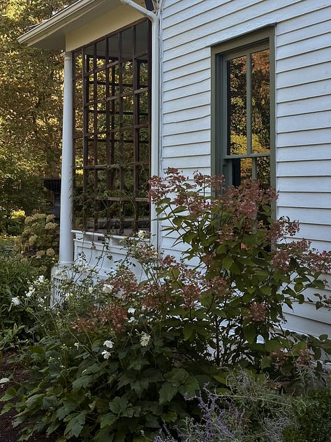 Old farmhouse hudson valley painted windows farrow & ball green smoke