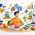 Guida al risparmio per giovani: da zero ai primi investimenti