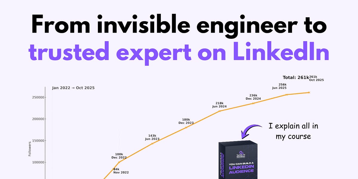 From invisible engineer to trusted expert on LinkedIn