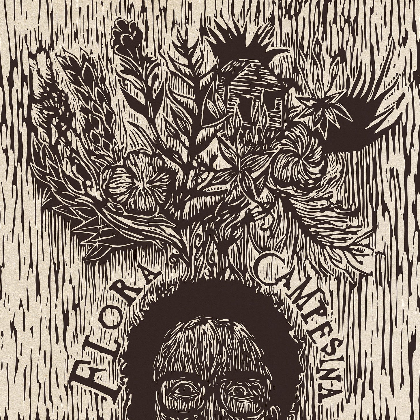 El álbum físico incluyte 11 grabados del artista plástico Kenneth Salgado.
