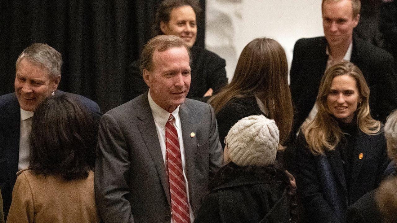 Neil, brother of George W. Bush and son of George H.W. Bush Bush, explained his vote. 