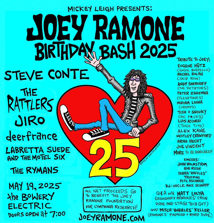 洋楽 Joey Ramone LP ADICTS Clash Birthday It's the 25th Anniversary Joey Ramone Birthday Bash!