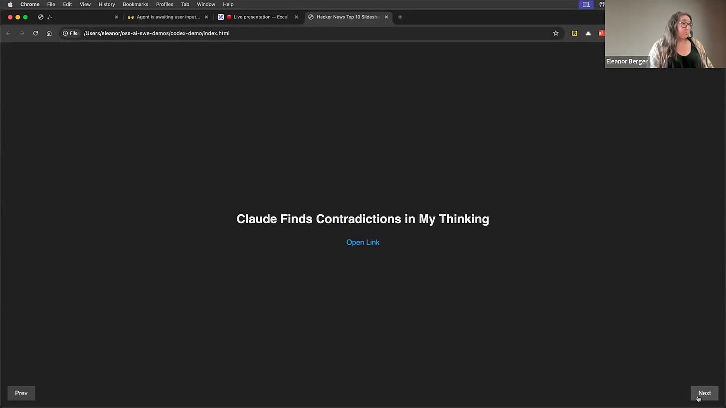 Codeium creating an HTML slideshow Codeium creating an HTML slideshow