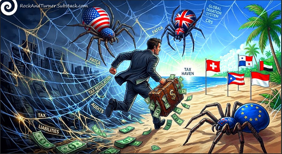 Don’t Get Trapped in a Taxation Spider’s Web, Moving Abroad for Tax Reasons, Tax Havens