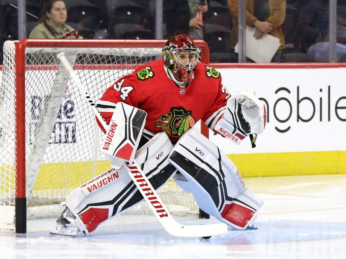 Petr Mrazek Chicago Blackhawks Petr Mrazek Chicago Blackhawks