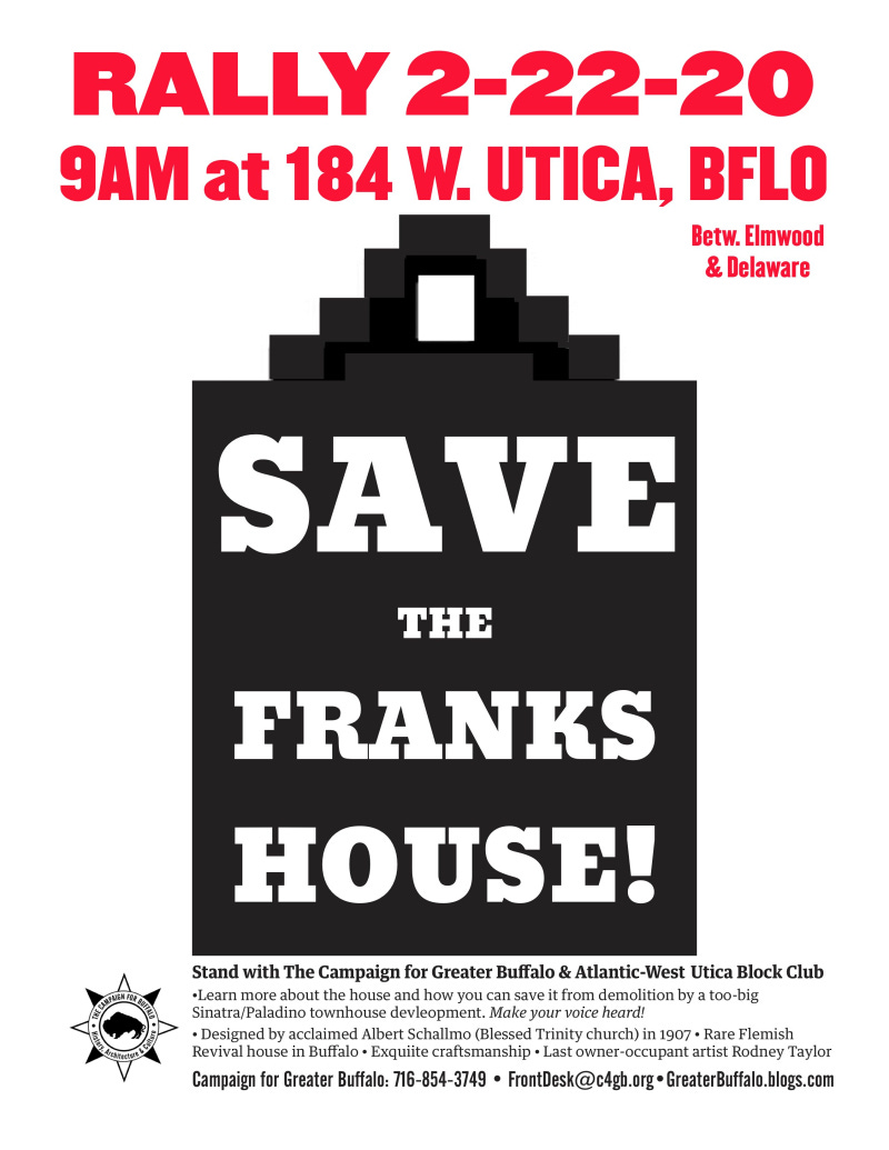 Save Franks House 1 Save Franks House 1