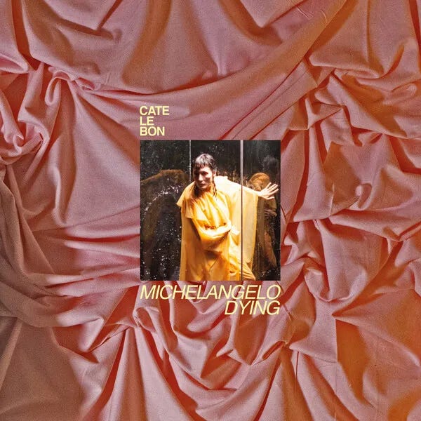 Cover art for Michelangelo Dying by Cate Le Bon