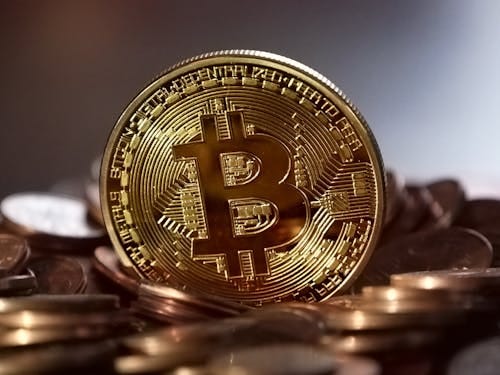 Free Close-up View of A Golden Coin Stock Photo