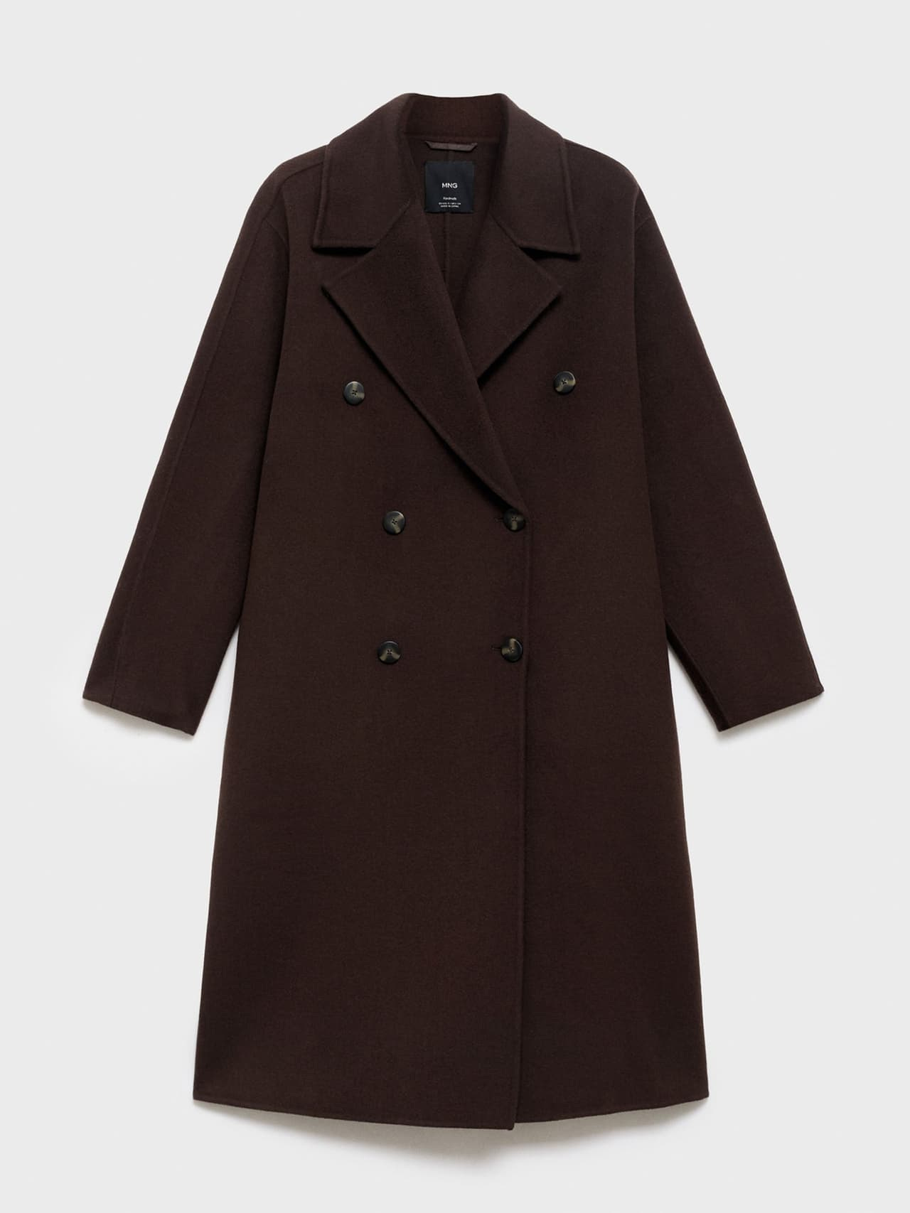 Handmade oversized wool coat