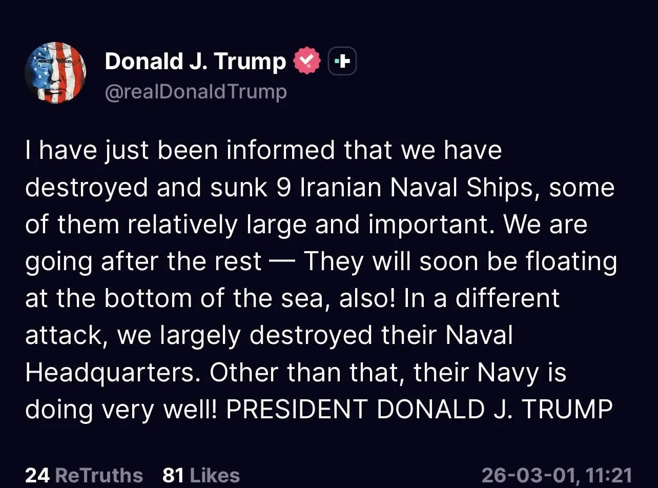 NEWS: Trump Says More U.S. Troops Will Be Killed In Iran War
