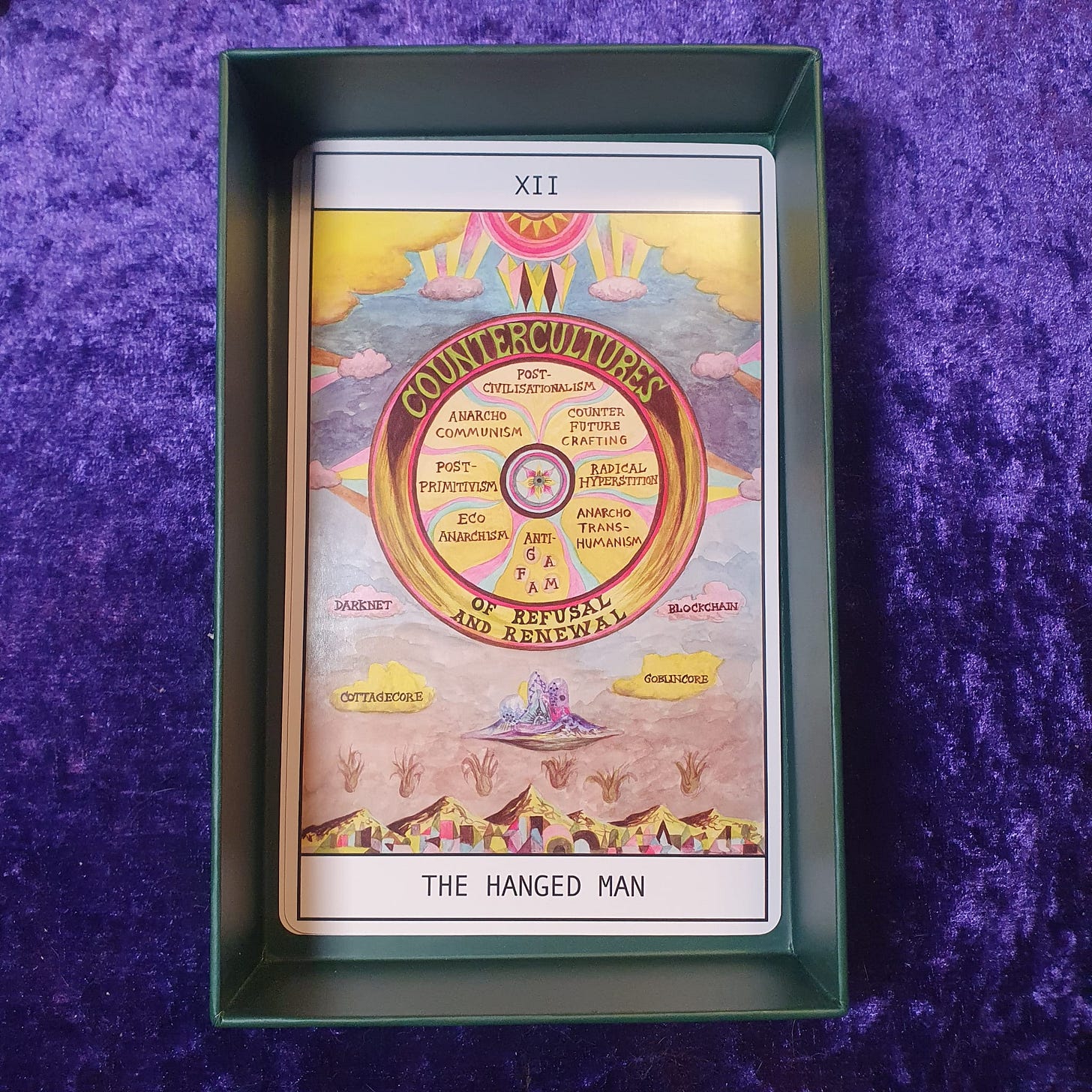 The Hanged Man from the Hexen 5.0 tarot deck The Hanged Man from the Hexen 5.0 tarot deck