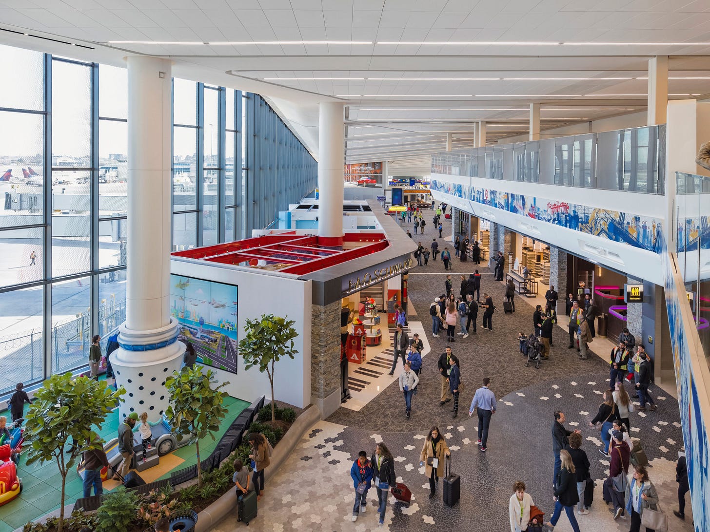 LaGuardia Airport Is Slowly Getting Better, Starting With Terminal B | Condé Nast Traveler LaGuardia Airport Is Slowly Getting Better, Starting With Terminal B | Condé Nast Traveler