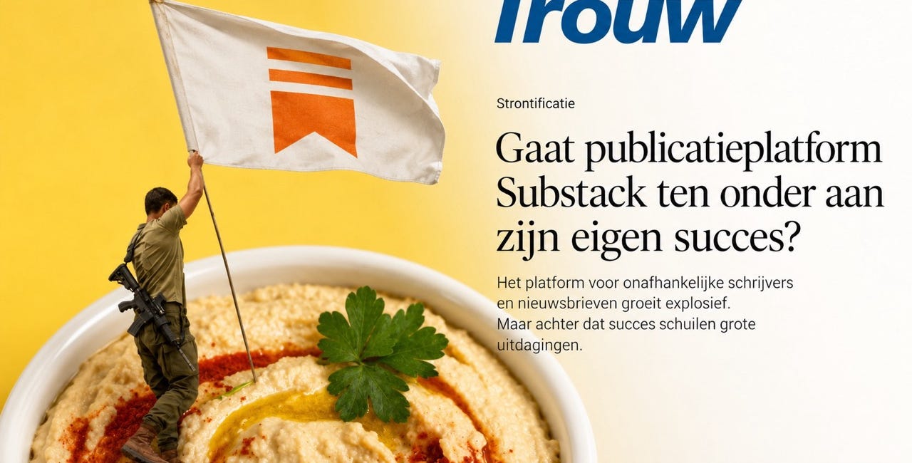 Belgisch mediakartel DPG opent de aanval op Substack