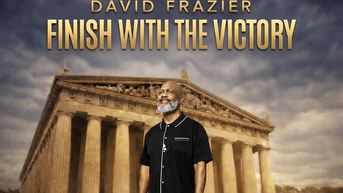 Acclaimed Songwriter David Frazier Hits Radio With New Single "Finish With  The Victory" Featuring Pastor Johnny Brown and Crai'Sean George