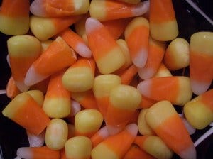 candy corn sink teeth