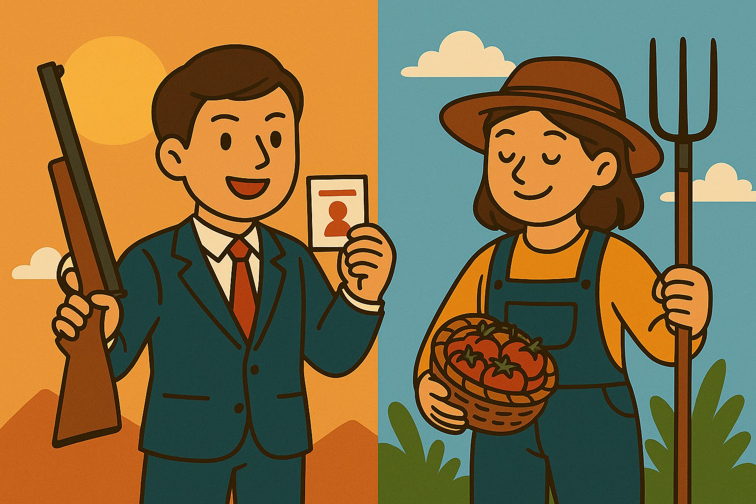 獵人還是農夫？