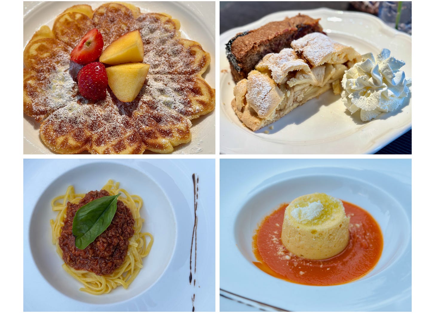 menu items - hotel drumlerhof