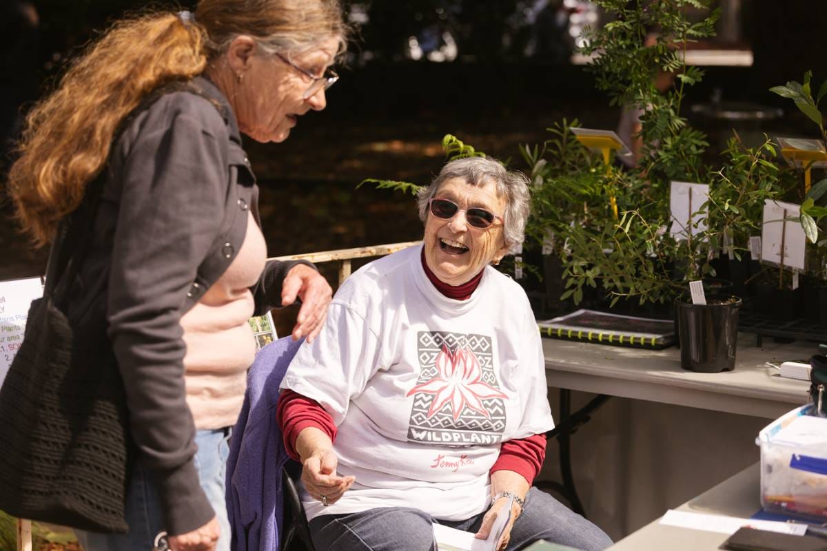 The wild plant rescue stall at the All About Orchids event. The wild plant rescue stall at the All About Orchids event.