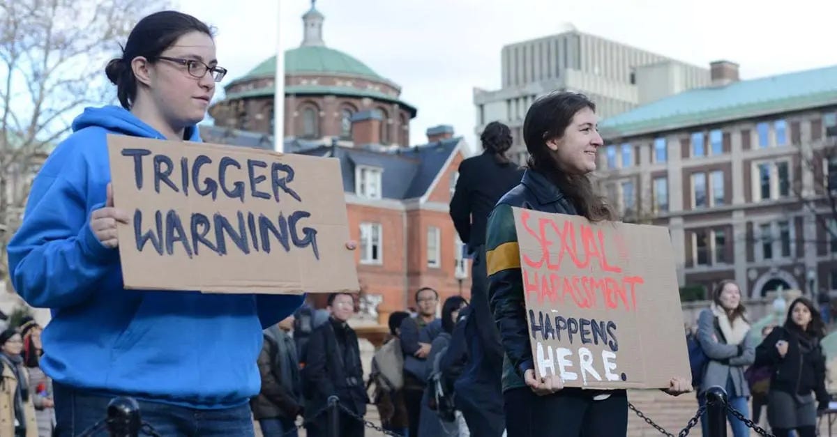 Modern college students and the safe space/trigger warning culture – far from post-9/11 resilience