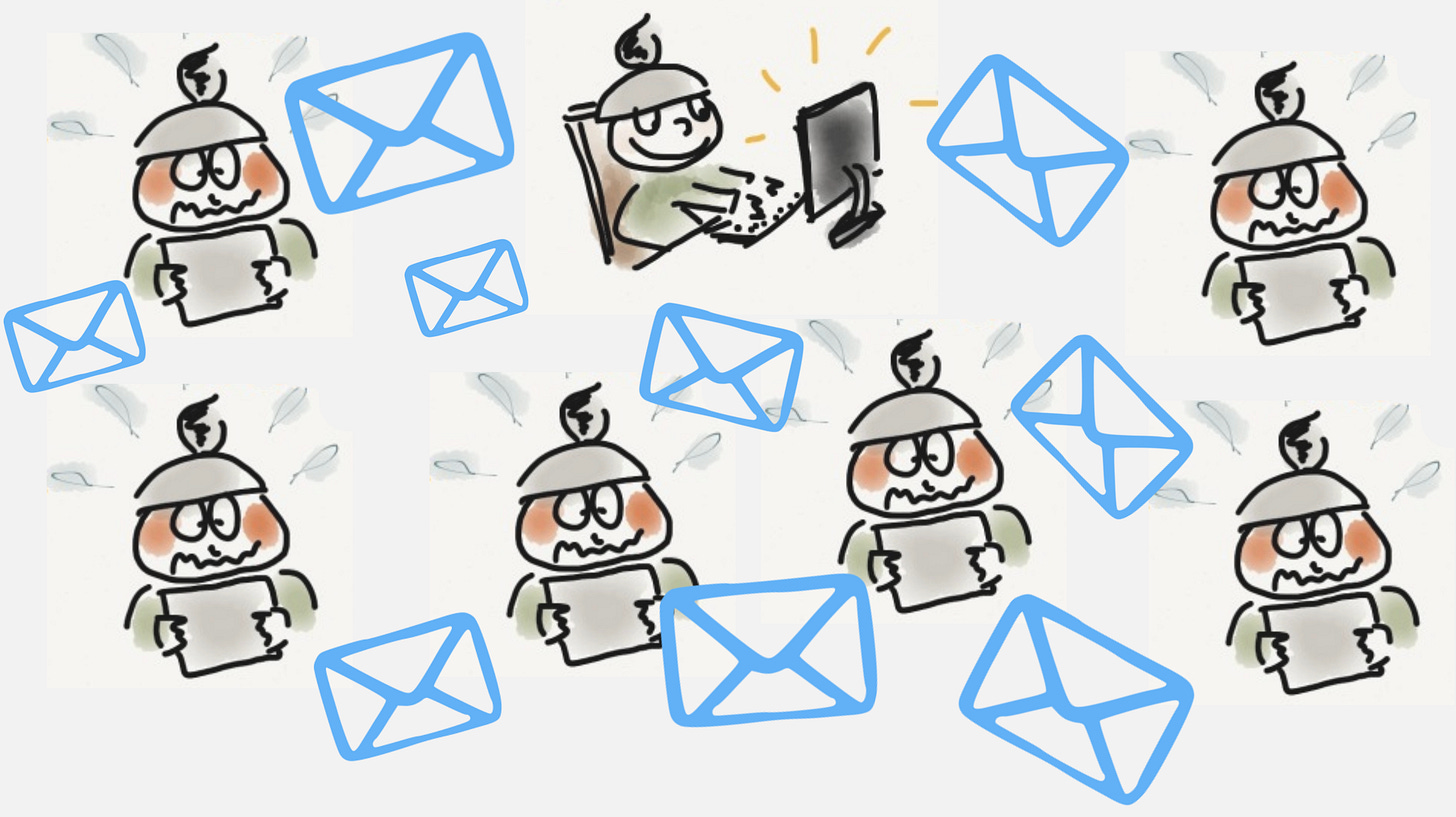 digitaalinen viestintä ja sähköpostin luoma kuormitus
