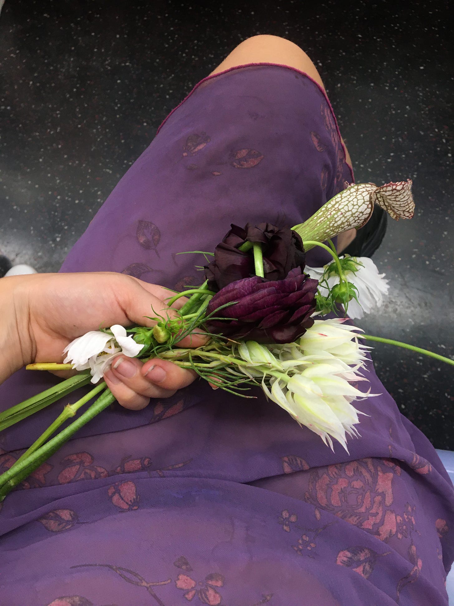 flowers subway dress 