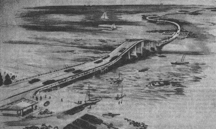 maps and bridge drawings