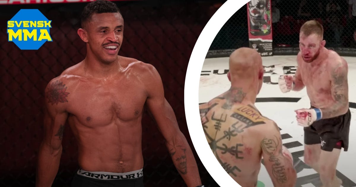 Christopher Bajo Toni Lampinen Svensk MMA FCR 17