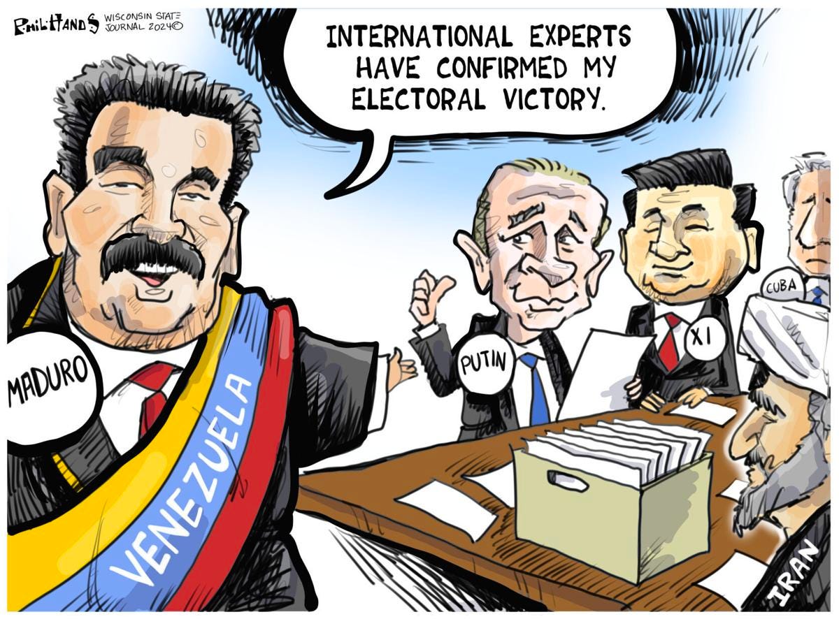 League of scoundrels certifies Venezuelan election