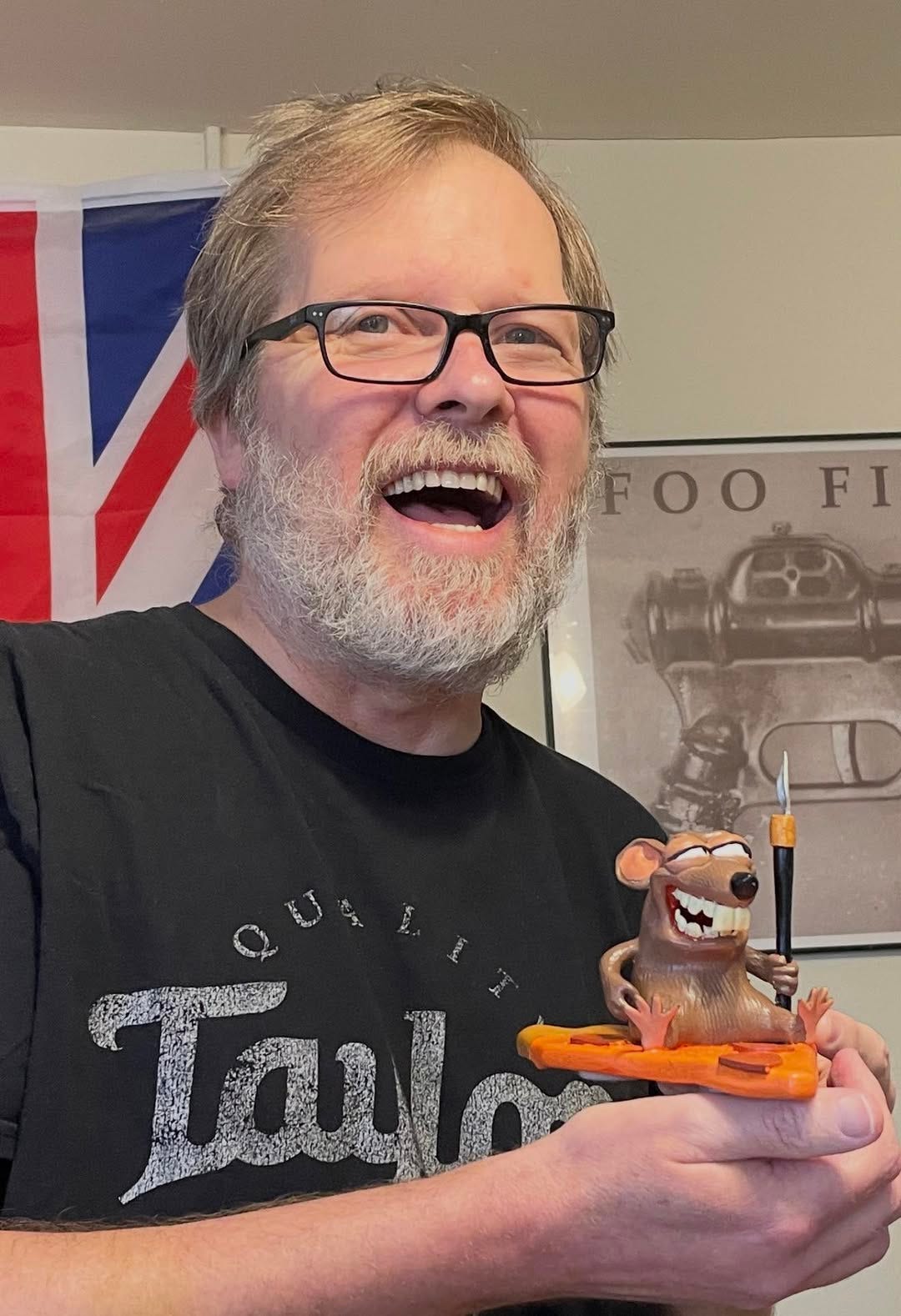 May be an image of rat, toy and briar