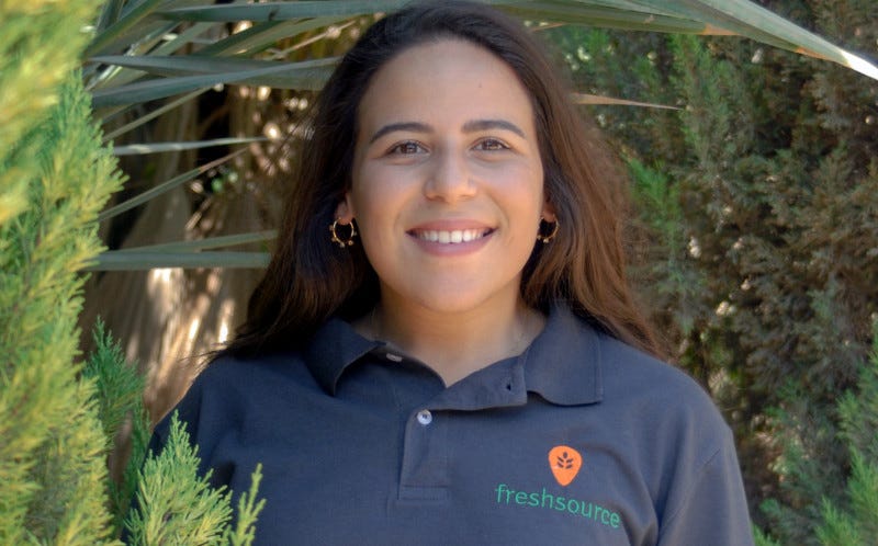 Farah Emara, CEO of FreshSource Farah Emara, CEO of FreshSource