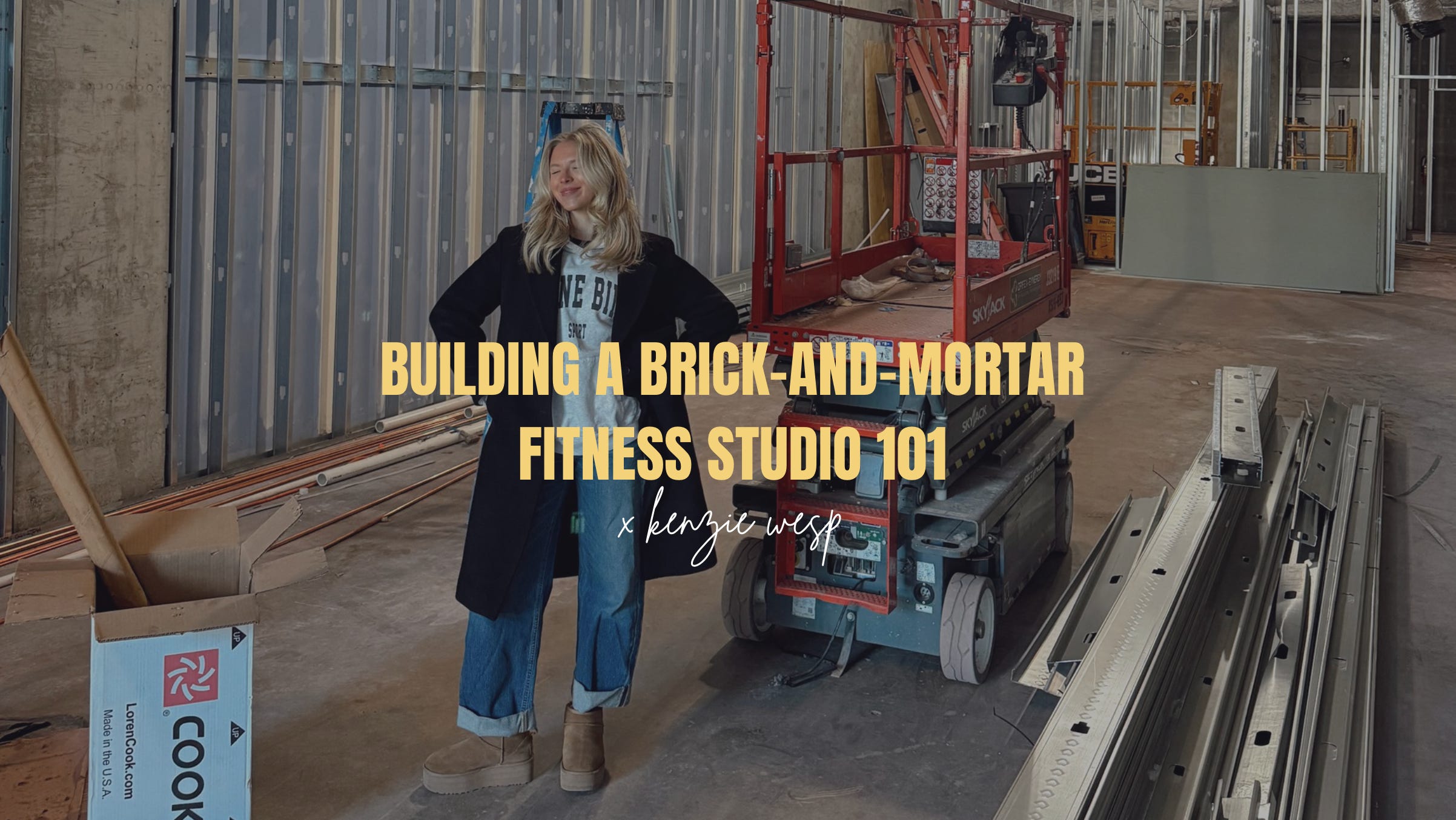 Studio Building Time What Even Is A Studio Build Out? Opening Your Dream Studio 101.
