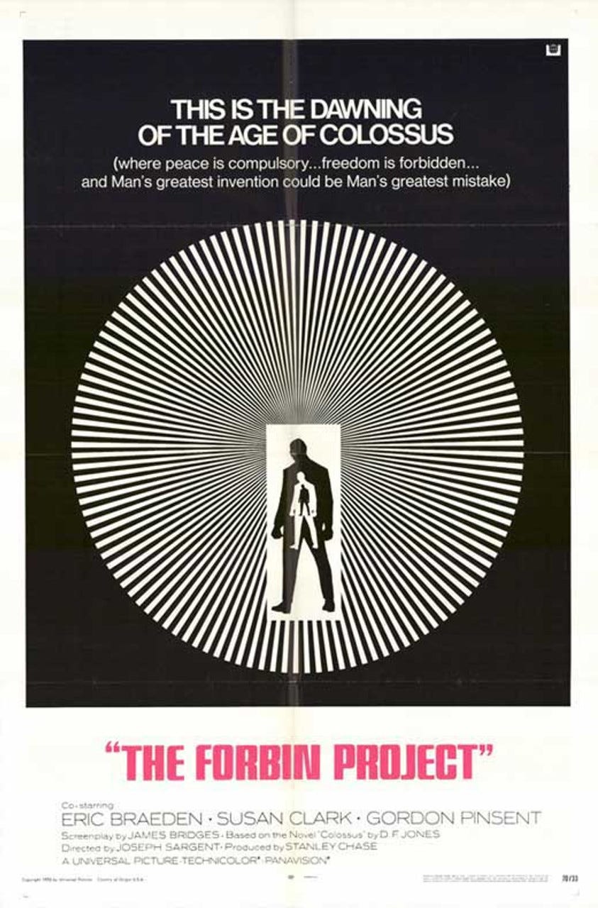 Colossus: The Forbin Project Movie Poster Print (11 x 17) - Item # MOVCF5106